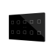 Выключатель Zennio Flat XL X10 (ZVIFXLX10A) (Антрацит)