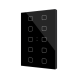 Выключатель Zennio Flat XL X10 (ZVIFXLX10A) (Антрацит)
