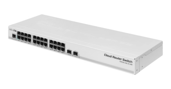 Коммутатор MikroTik CRS326-24G-2S+RM
