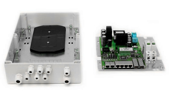 Коммутатор TFortis PSW-2G6F+