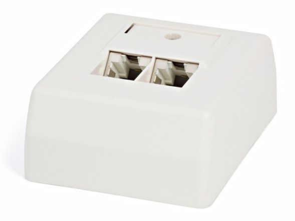 Розетка Hyperline SB-GTS2-8P8C-C6-SH-WH