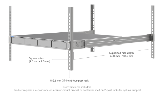 Сетевой накопитель Ubiquiti UniFi UNAS Pro 4 (UNAS-Pro-4)