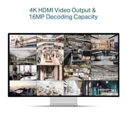 IP-видеорегистратор TP-Link VIGI NVR2016H-16MP