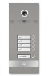 Вызывная панель BAS-IP BI-04FB SILVER