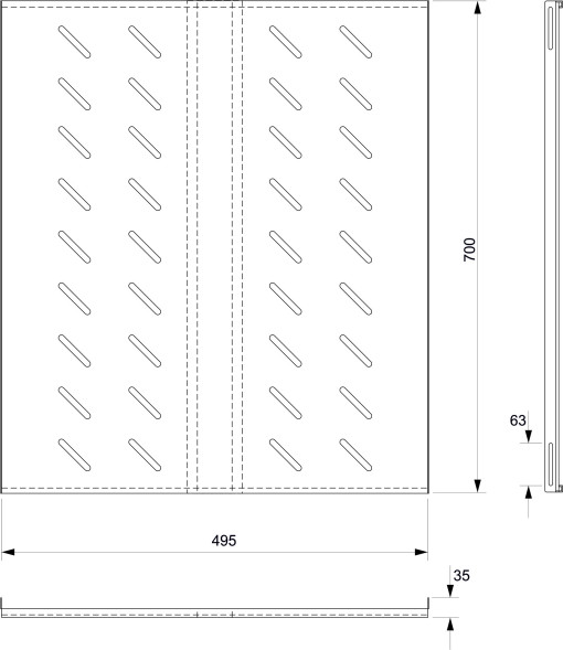 Полка Cabeus SH-J018-FC-1000-100KG (7861c)