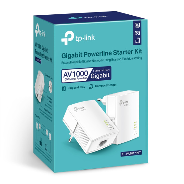 Комплект PowerLine-адаптеров TP-Link TL-PA7017 KIT