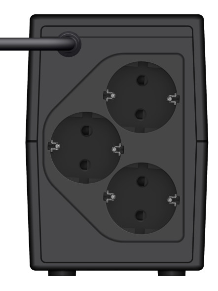 ИБП Ippon Back Basic 1050S Euro (1373878) (линейно-интерактивный, однофазный, 600 Вт)