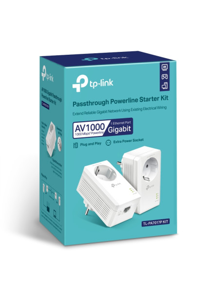 Комплект PowerLine-адаптеров TP-Link TL-PA7017P KIT