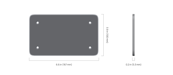 Крепление магнитное TP-Link Omada Magnetic-Mount Plate (167 mm)