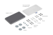 Крепление магнитное TP-Link Omada Magnetic-Mount Plate (167 mm)