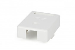 Розетка Hyperline SB2-1-8P8C-C5e-WH