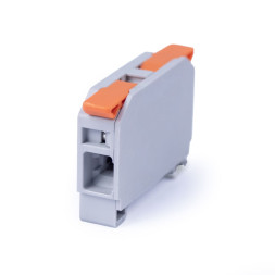 Клемма соединительная Cabeus MX-25 (11447c) (1 полюс, 2 зажима, 25.0 мм², с рычагом, DIN)