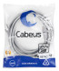 Патч-корд Cabeus PC-FTP-RJ45-Cat.5e-5m-LSZH (8874c) (F/UTP, CAT.5E, LSZH, 5 м, серый)