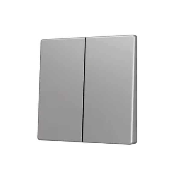 Клавиша для кнопки Zennio ZS55 ZS55CSOFT22S (Серебро, Down push)