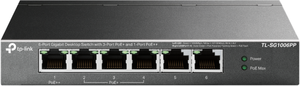 Коммутатор TP-Link TL-SG1006PP