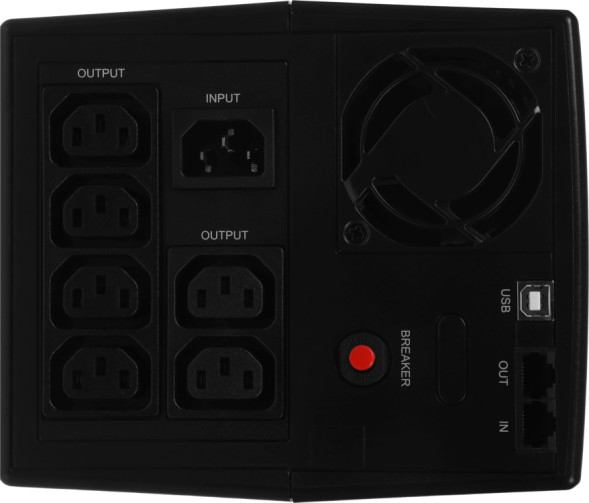 ИБП Ippon Back Basic 1500 (1108030) (линейно-интерактивный, однофазный, 900 Вт)