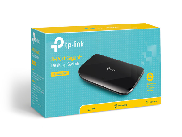 Коммутатор TP-Link TL-SG1008D