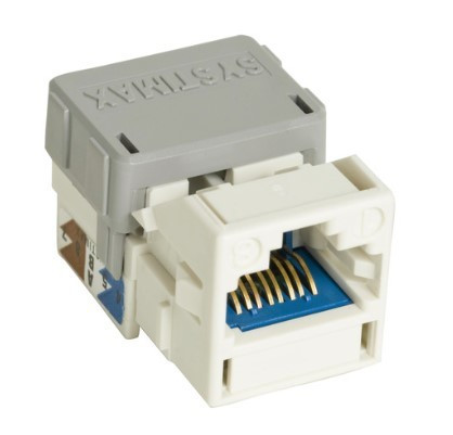Адаптер проходной Systimax GigaSPEED X10D MGS600-262 (RJ45, CAT.6A, U/UTP, White)