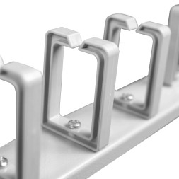 Органайзер кабельный Cabeus JB08-1U-PR-GY (10629c)