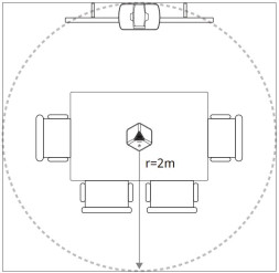 Беспроводной микрофон Yealink VCM60