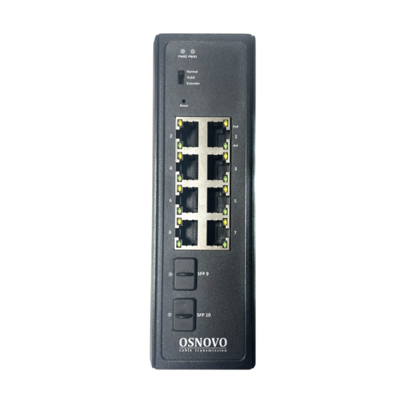 Коммутатор Osnovo SW-80802-IM (port 90W, 360W)