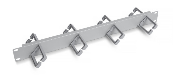 Органайзер кабельный Cabeus JB08-1U-45-GY (10631c)