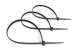 Стяжки Cabeus CTBL-100 (7400c) (100x2.5 мм, черный, 100 шт.)