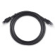 Патч-корд Cabeus PC-ARM-UTP-RJ45-Cat.6a-0.5m-PE (10129c) (U/UTP, CAT.6A, PE, 0.5 м, черный)