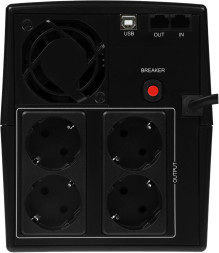 ИБП Ippon Back Basic 2200 Euro (1108028) (линейно-интерактивный, однофазный, 1320 Вт)