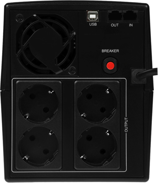 ИБП Ippon Back Basic 2200 Euro (1108028) (линейно-интерактивный, однофазный, 1320 Вт)