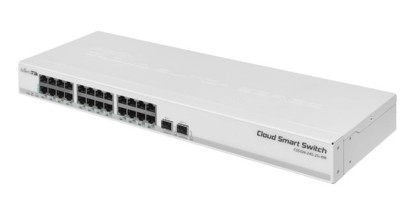 Коммутатор MikroTik CSS326-24G-2S+RM