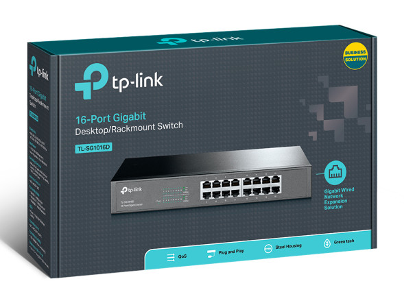 Коммутатор TP-Link TL-SG1016D