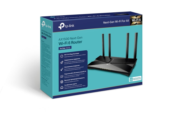 Wi-Fi роутер TP-Link Archer AX10