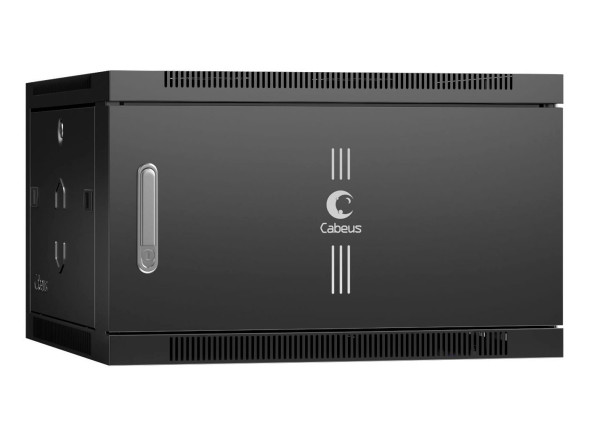 Шкаф телекоммуникационный Cabeus SH-05F-6U60/45m-BK (8599c)