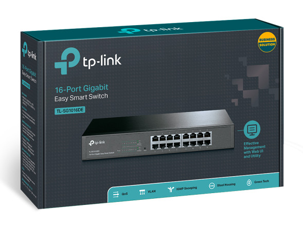 Коммутатор TP-Link TL-SG1016DE