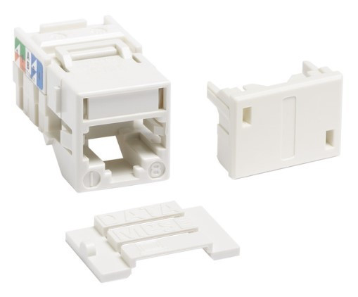 Адаптер проходной Systimax PowerSUM MPS100E-262 (RJ45, CAT.5E, U/UTP, White)