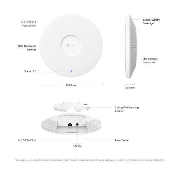 Точка доступа TP-Link Omada EAP772