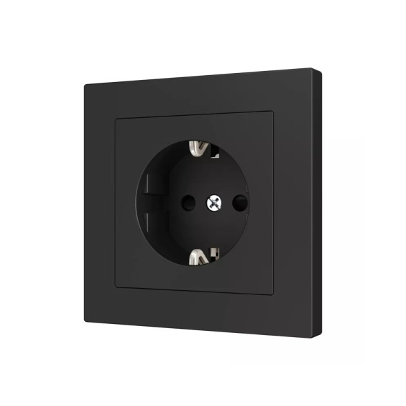 Накладка на розетку Zennio ZS55 830000405 (Антрацит)
