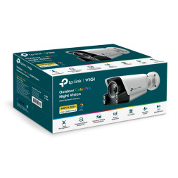 IP-камера TP-Link VIGI C340S 4 mm (цилиндрическая, Full-color, 4 MP, 4 mm)