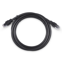 Патч-корд Cabeus PC-ARM-UTP-RJ45-Cat.6a-2m-PE (10132c) (U/UTP, CAT.6A, PE, 2 м, черный)