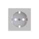 Накладка на розетку Zennio ZS55 830000406 (Серебро)