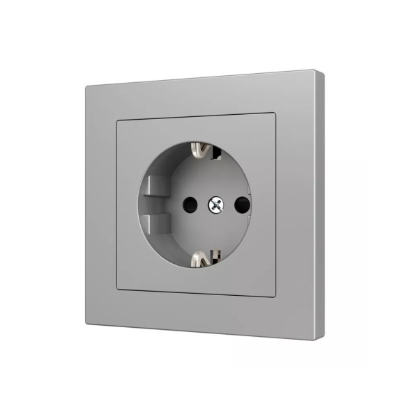 Накладка на розетку Zennio ZS55 830000406 (Серебро)