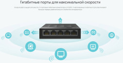 Коммутатор TP-Link LS1005G