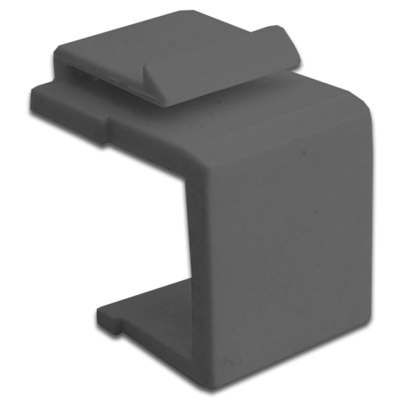 Вставка-заглушка LanMaster TWT-OK-XX-BK (Keystone Jack)