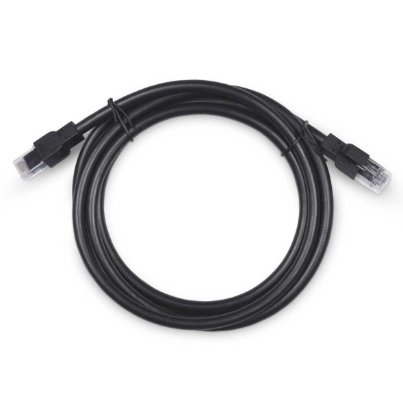 Патч-корд Cabeus PC-ARM-UTP-RJ45-Cat.6a-3m-PE (10133c) (U/UTP, CAT.6A, PE, 3 м, черный)