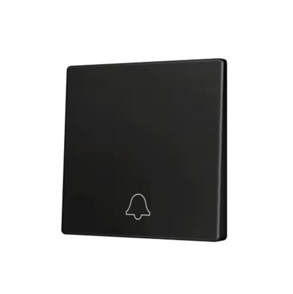 Клавиша для кнопки Zennio ZS55 ZS55CSOFT11DA (Антрацит, Дверной звонок)