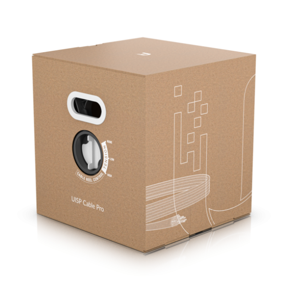 Кабель Ubiquiti UISP Cable Pro (F/UTP, CAT.5E, PE, 305 м, черный)