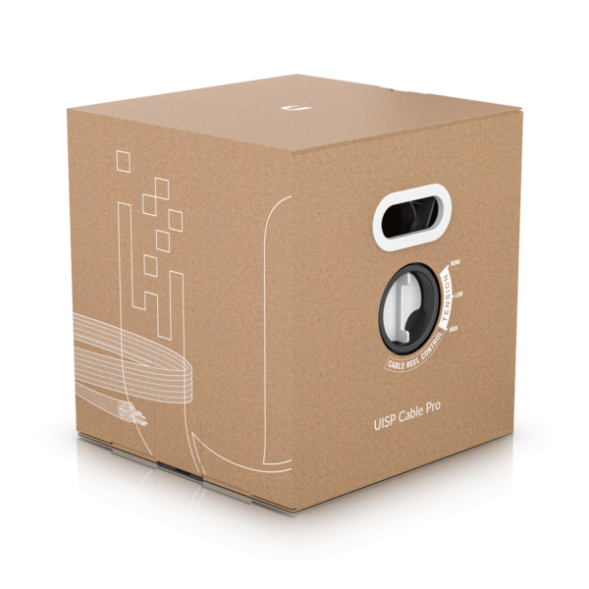 Кабель Ubiquiti UISP Cable Pro (F/UTP, CAT.5E, PE, 305 м, черный)