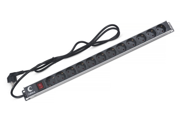 Блок распределения питания Cabeus PDU-12P-2EU (7295c)