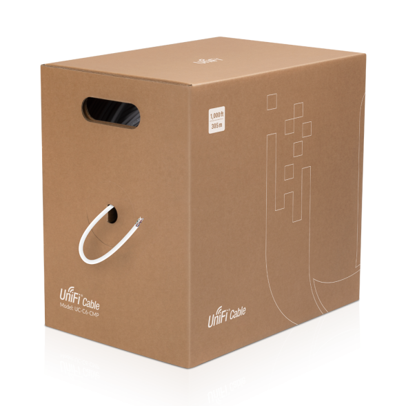 Кабель Ubiquiti UniFi Cable CMP (U/UTP, CAT.6, LSZH, 305 м, белый)